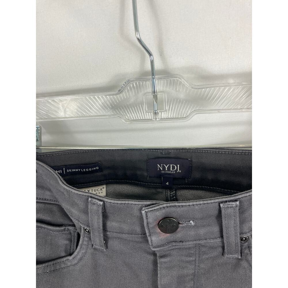 NYDJ Ami Skinny Lift Tuck Jegging Grey Size 4 - Picture 3 of 4